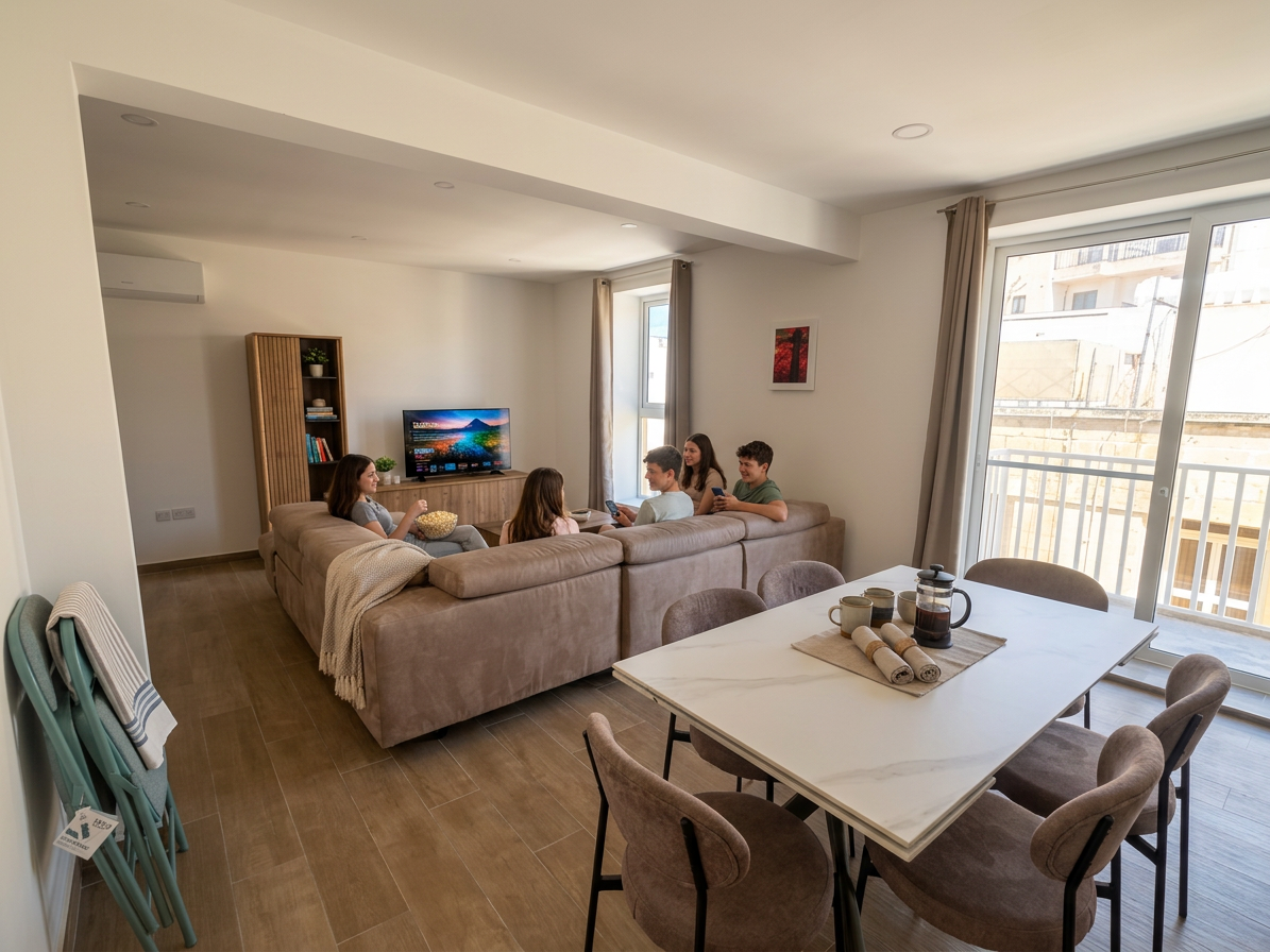 St.Julians - Modern 3BR/3BA Apartment